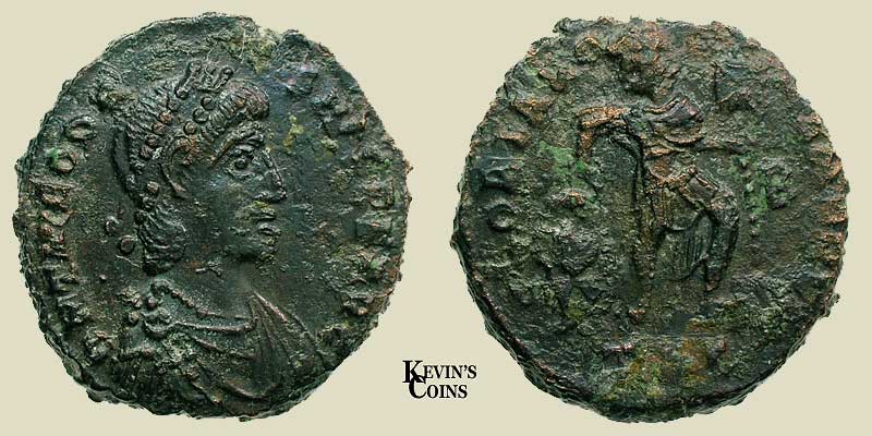 Theodosius I Centenionalis RIC 60b Thessalonica