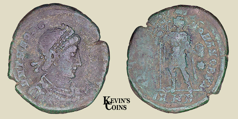 Theodosius I Maiorina RIC 27a Heraclea