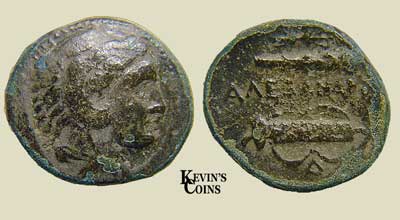 AE19 of Alexander III (the Great) Struck 336-323 B.C.
