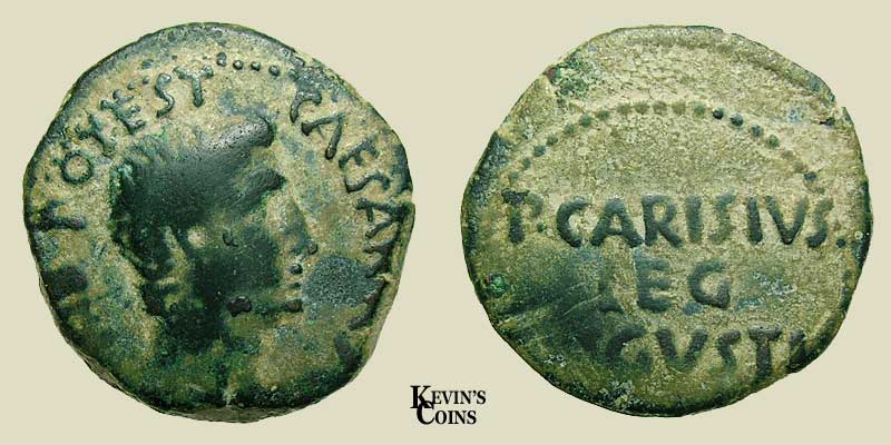 Bronze As of Augustus RIC 15a