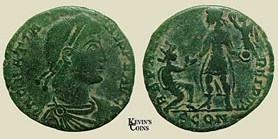 Gratian Bronze Maiorina RIC 20a Arelate