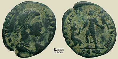 Gratian Bronze Maiorina RIC 20a Arelate