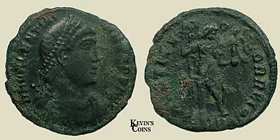 Valentinian I Bronze Centenionalis RIC 4a Heraclea