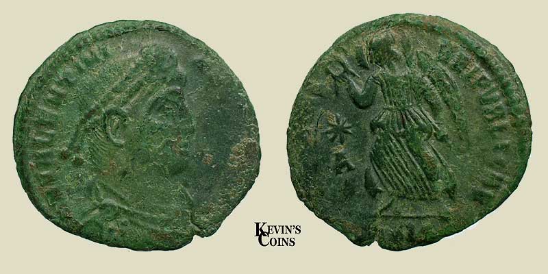 Valentinian I Bronze Centenionalis RIC 7a Siscia