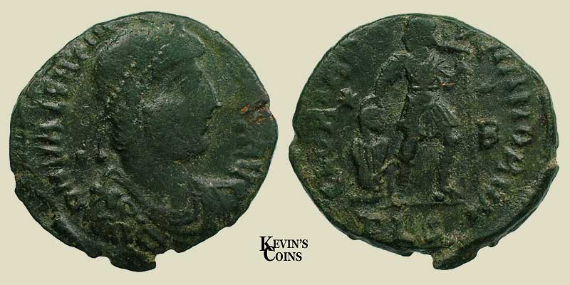 Valentinian I Bronze Centenionalis RIC 26a Thessalonica