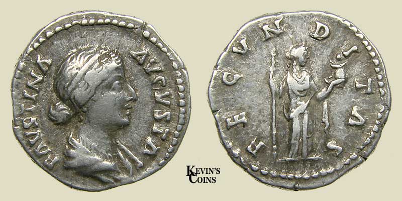 Silver Denarius Rome RIC 677