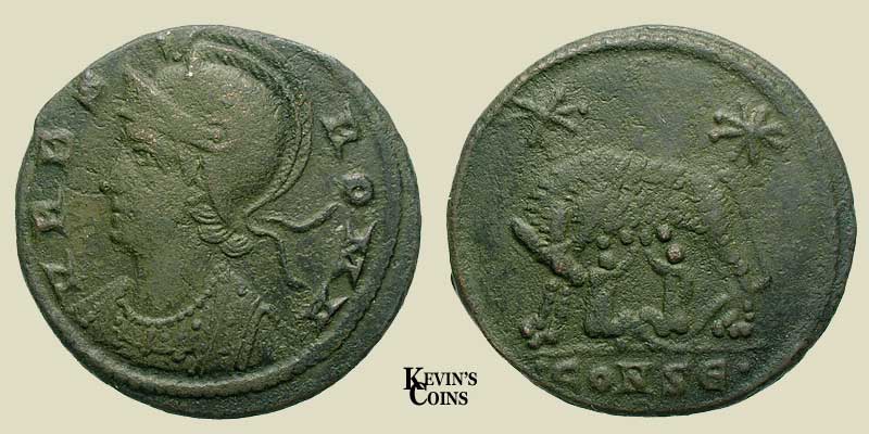City Commemorative Reduced Centenionalus RIC 85 Contantinople