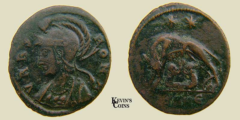 City Commemorative Reduced Centenionalus RIC 114 Heraclea