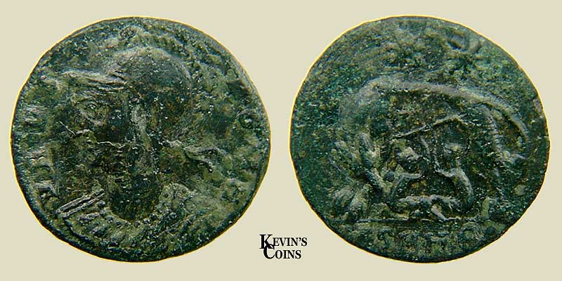 City Commemorative Reduced Centenionalus RIC 124 Heraclea
