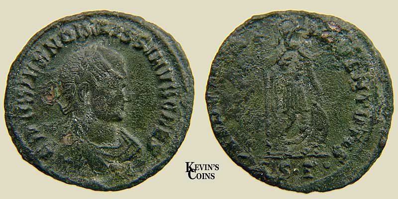 Crispus Reduced Follis RIC 20 Thessalonica