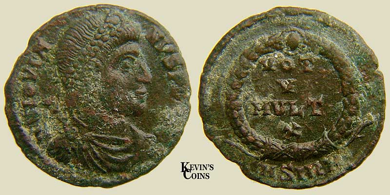 Jovian Bronze Centenionalis RIC 118 Sirmium