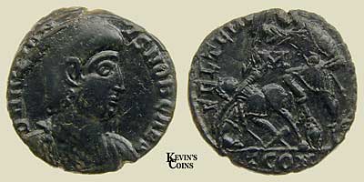 Julian Bronze Reduced  Maiorina RIC 271 Arelate