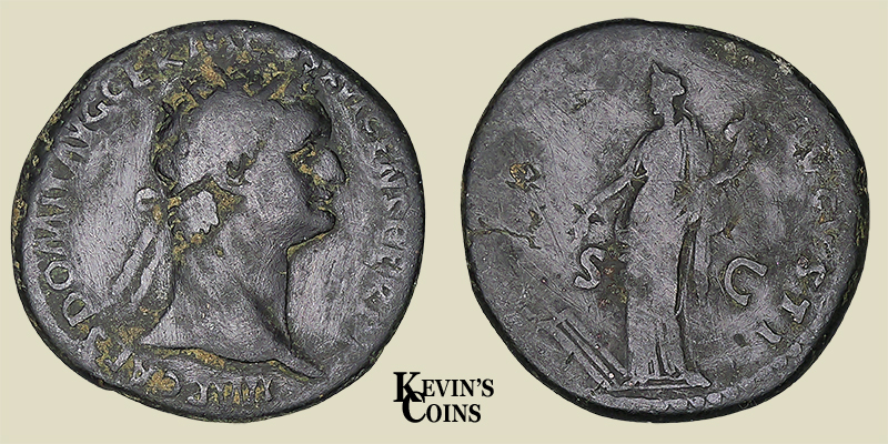Brass Dupondius as Augustus, Rome RIC 405