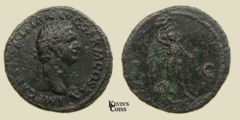 Copper As as Augustus, Rome RIC 249a