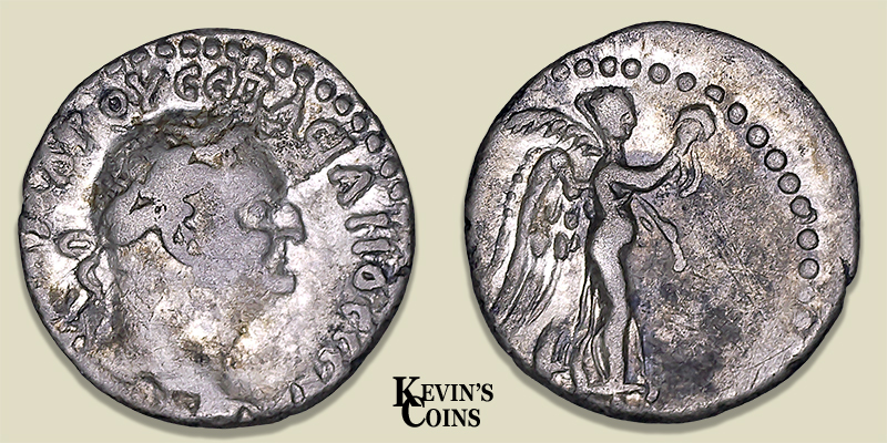 Vespasian Silver Hemidrachm  Cappadocia, Caesarea 69-79 AD