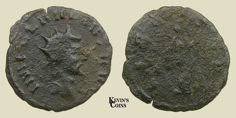 Antoninianus of Claudius Gothicus RIC 63