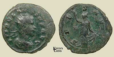 Antoninianus of Claudius Gothicus RIC 191