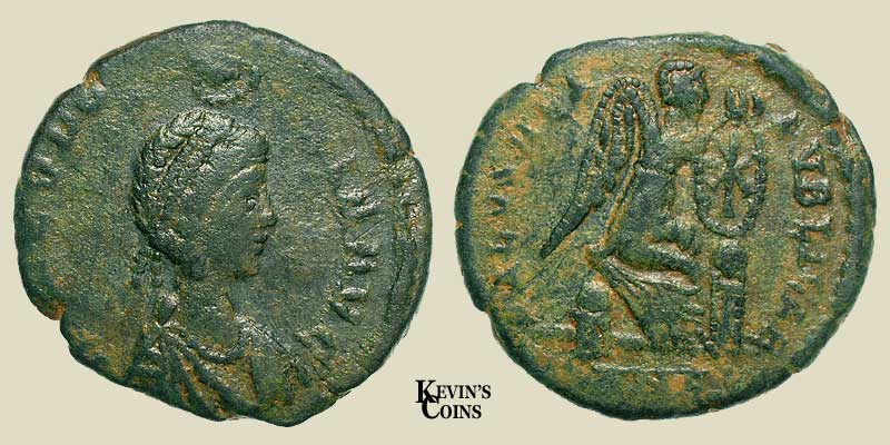 Aelia Eudoxia Centenionalis RIC 104 Antioch
