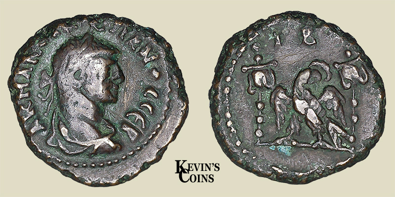 Numerian Billon Tetradrachm Alexandria, Egypt AD 284