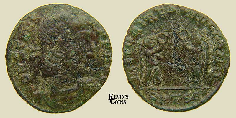 Constans Reduced Centenionalis RIC 101 Thessalonica
