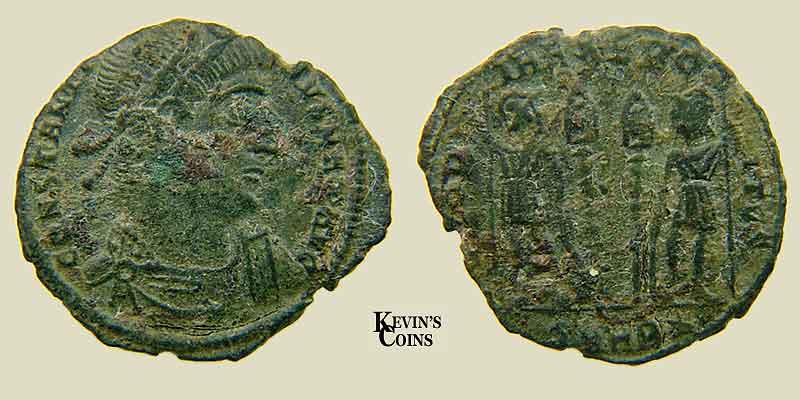 Constantine I Reduced Centenionalus RIC 136 Heraclea
