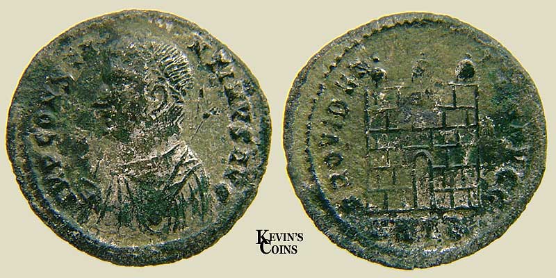 Constantine I AE Follis RIC 16 Heraclea