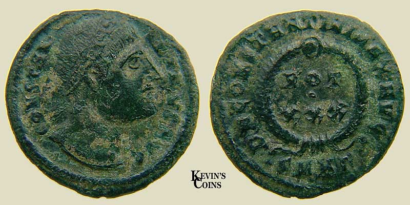 Constantine I AE Follis RIC 92 Heraclea