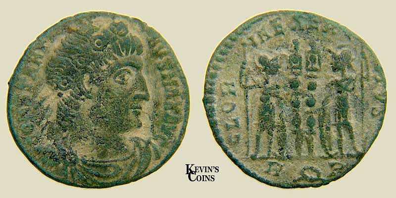 Constantine I Reduced Centenionalus RIC 350 Rome