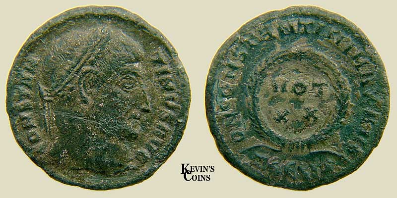 Constantine I Centenionalus RIC 123 Thessalonica