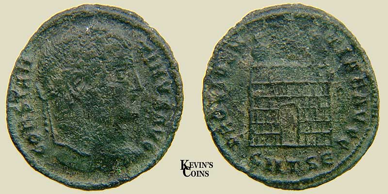 Constantine I Centenionalus RIC 153 Thessalonica