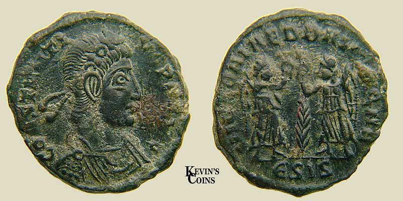 Constantius II Billon Reduced Centenionalis RIC 194 Sicia