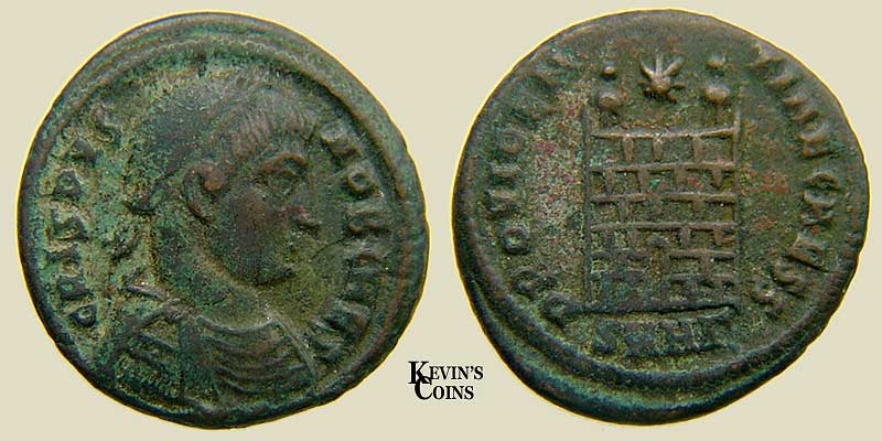 Crispus Centenionalus RIC 75 Heraclea