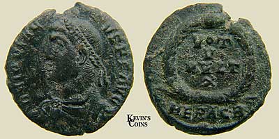 Jovian Bronze Centenionalis RIC 111 Heraclea